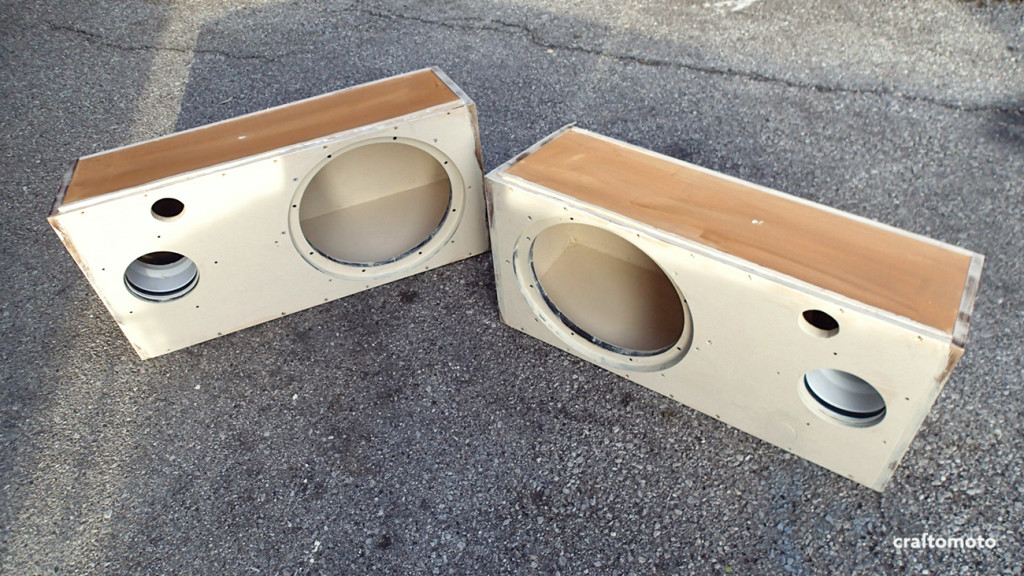 Ford Capri subwoofer enclosures