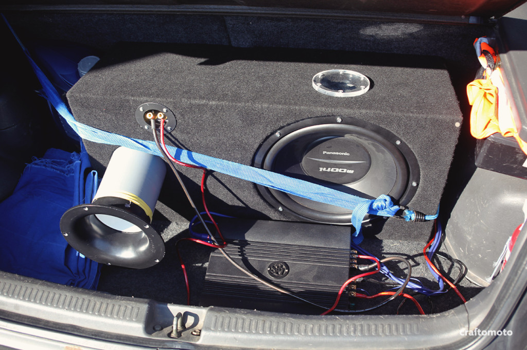 Ford Capri subwoofer enclosures