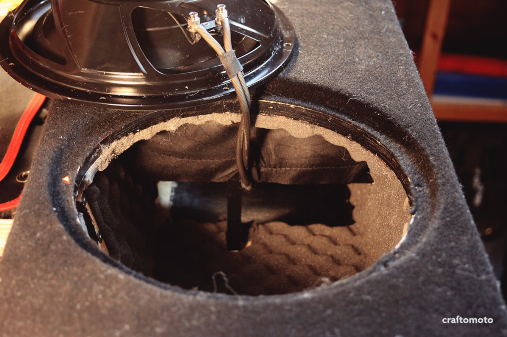 Ford Capri subwoofer enclosures