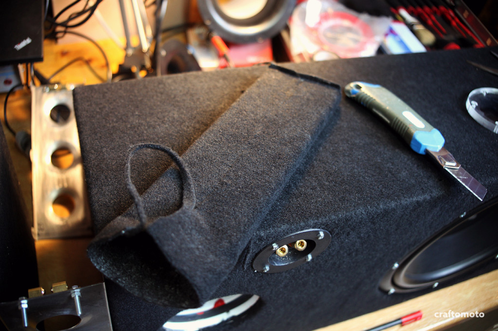 Ford Capri subwoofer enclosures