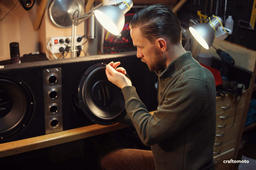 Ford Capri subwoofer enclosures