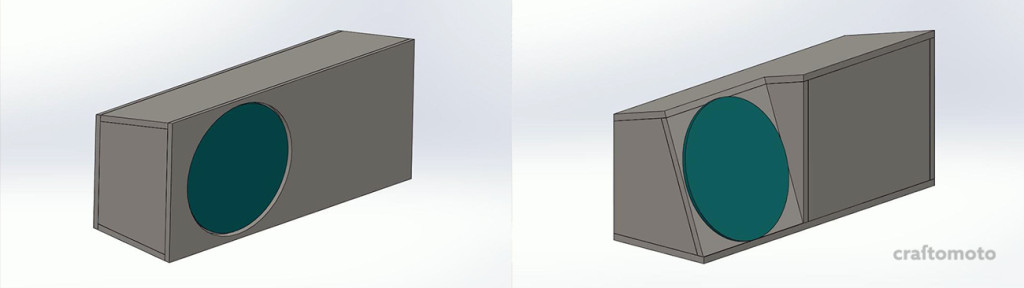 Ford Capri subwoofer enclosures