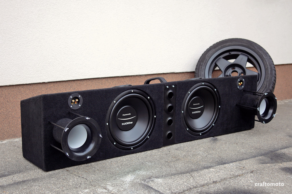 Ford Capri subwoofer enclosures