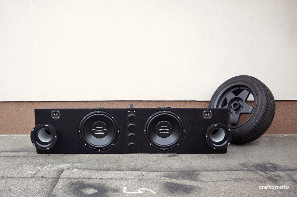 Ford Capri subwoofer enclosures