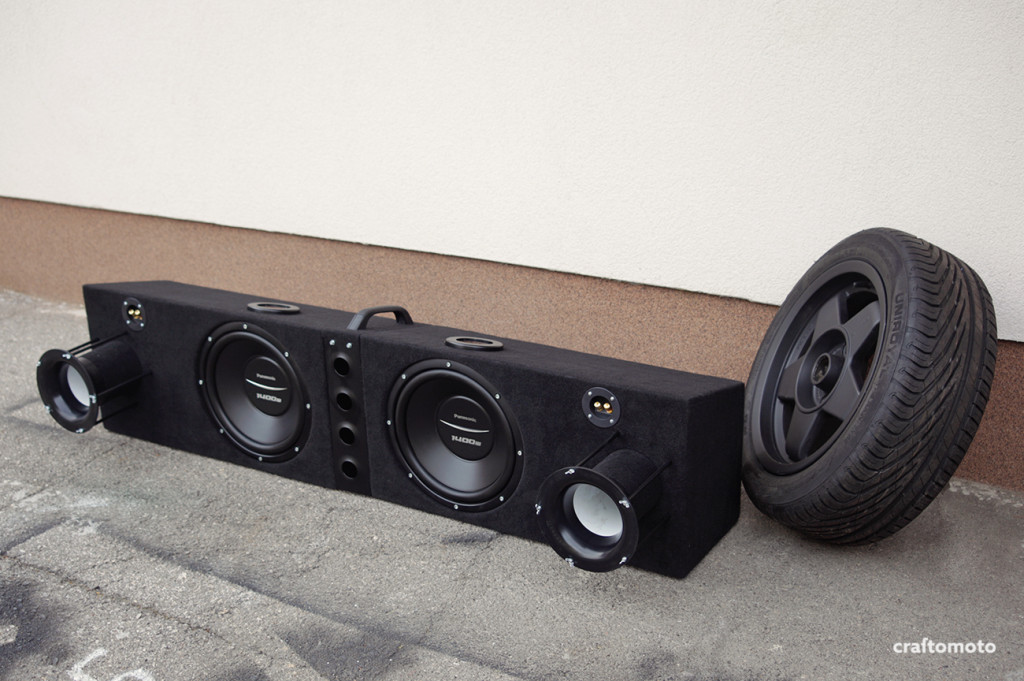 Ford Capri subwoofer enclosures