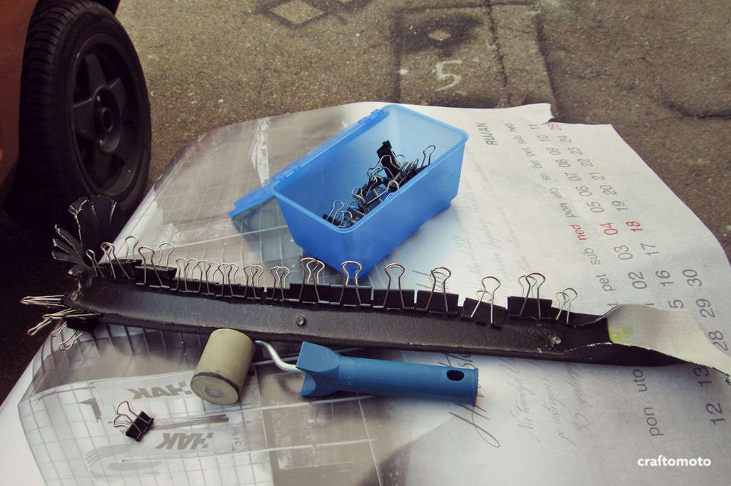 Ford Capri headliner