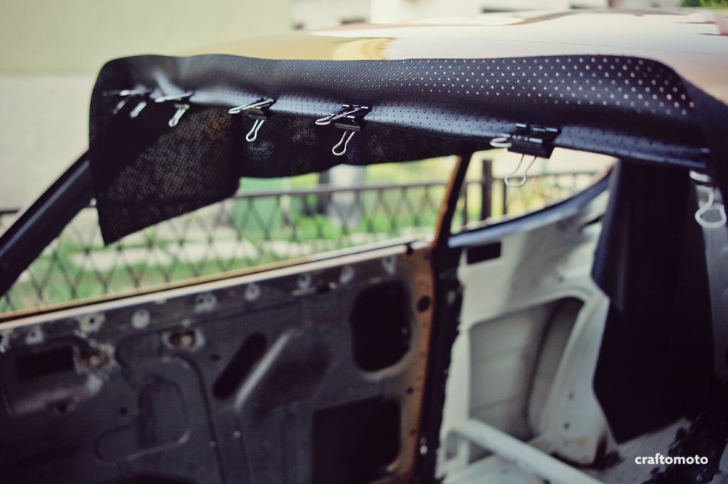 Ford Capri headliner