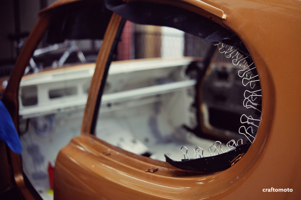 Ford Capri headliner